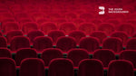 empty red cinema chairs zoom backgrounds