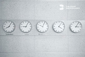 time zone clocks zoom backgrounds