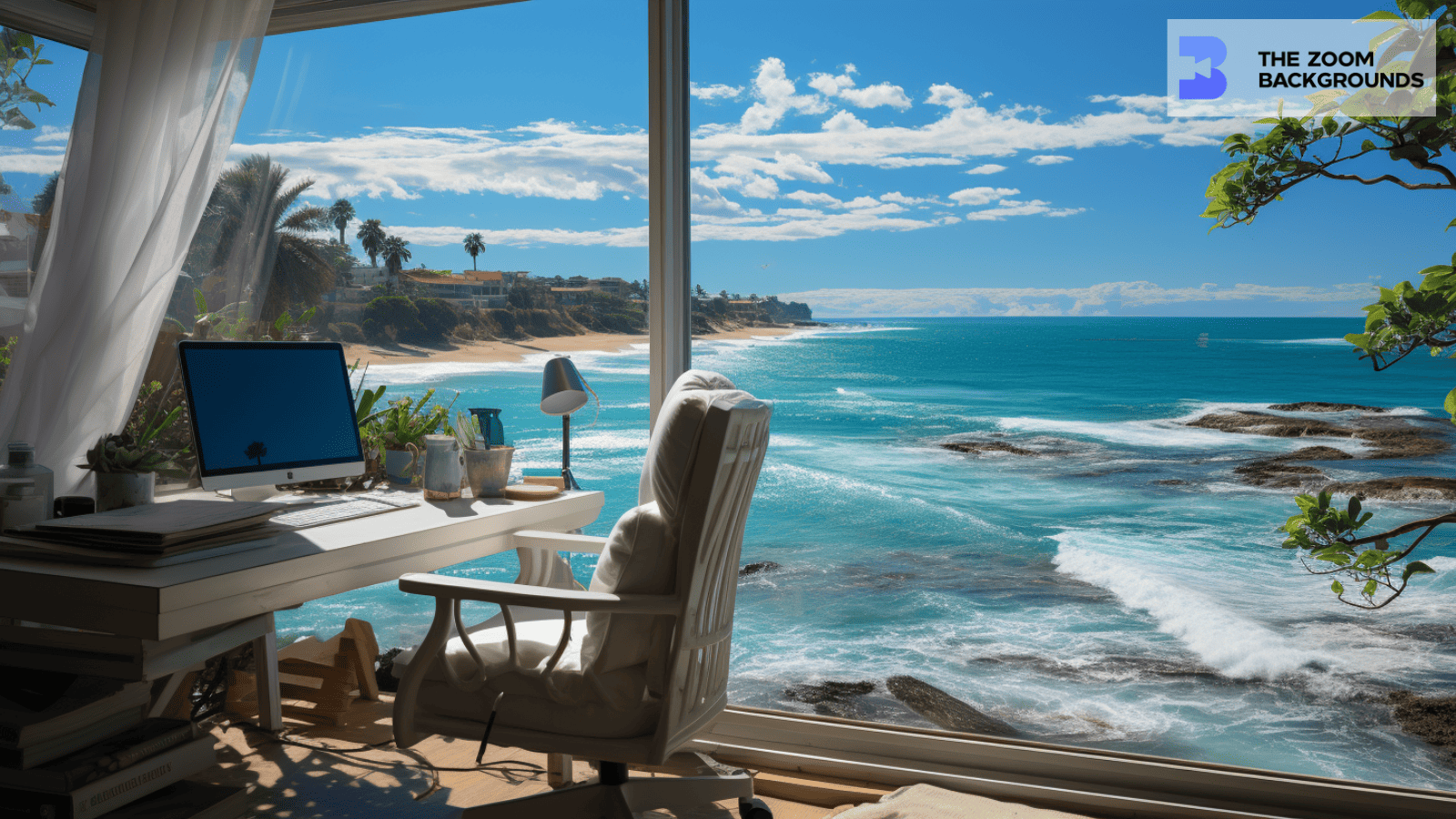 Condo With Surf View Beach Oasis Zoom Background Thezoombackgrounds Condo with surf view beach oasis zoom background thezoombackgrounds