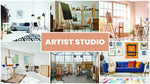 art studio backgrounds zoom backgrounds bundle  images  free ebo