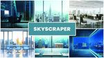 skyscraper office zoom backgrounds bundle  images  