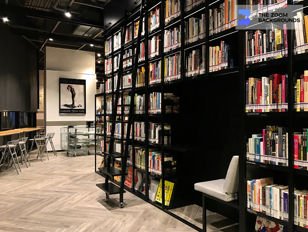 thailand design centre library and coworking space zoom background