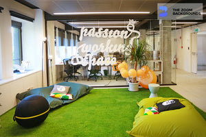 italian coworking space for freelancers zoom background