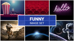 funny zoom backgrounds set  images 