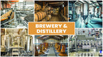 brewery  distillery zoom backgrounds set  