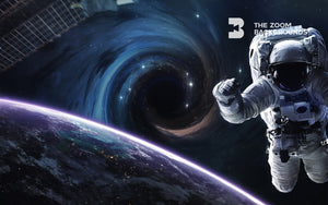 
            
                Load image into Gallery viewer, astronaut in outer space zoom backgrounds
            
        