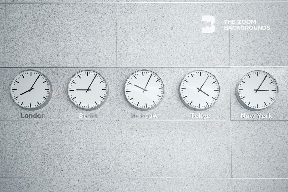 time zone clocks zoom backgrounds