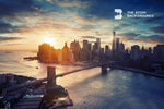 new york sunset zoom backgrounds