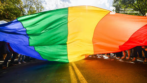 lgbt rainbow flag zoom backgrounds